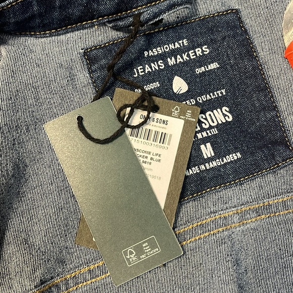jean jacket mens m - Picture 4 of 4